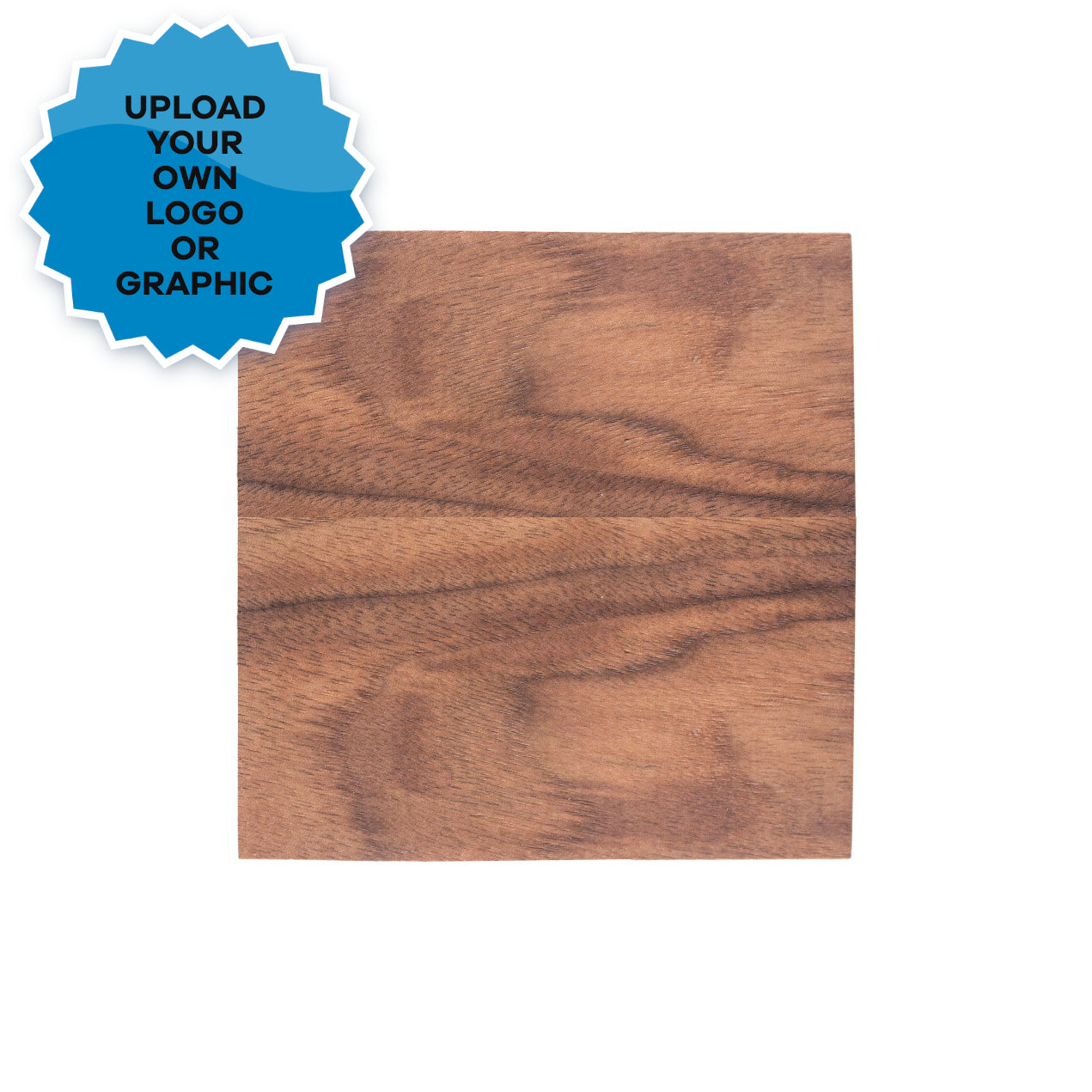 Custom Walnut Coaster