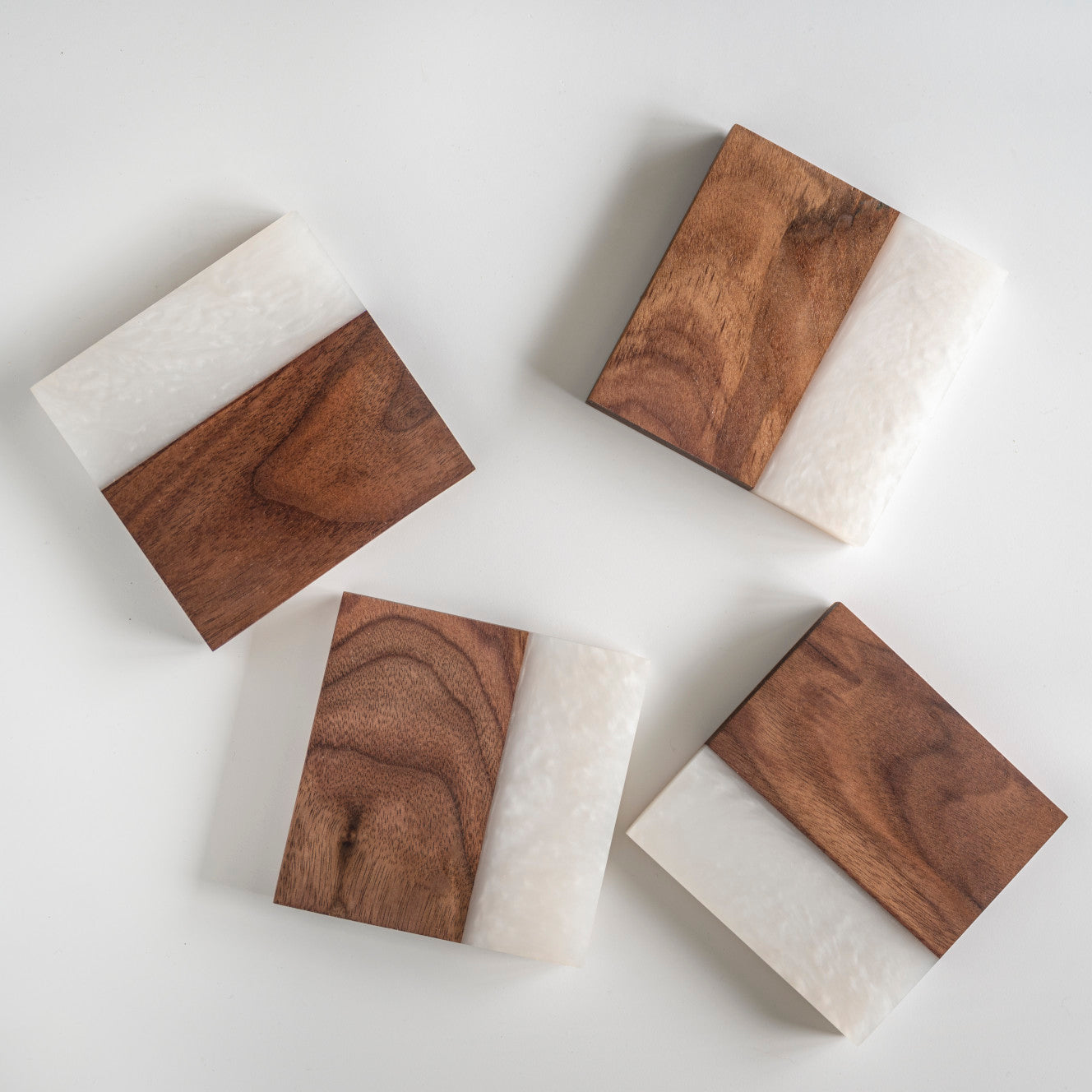 Walnut Coaster with Epoxy