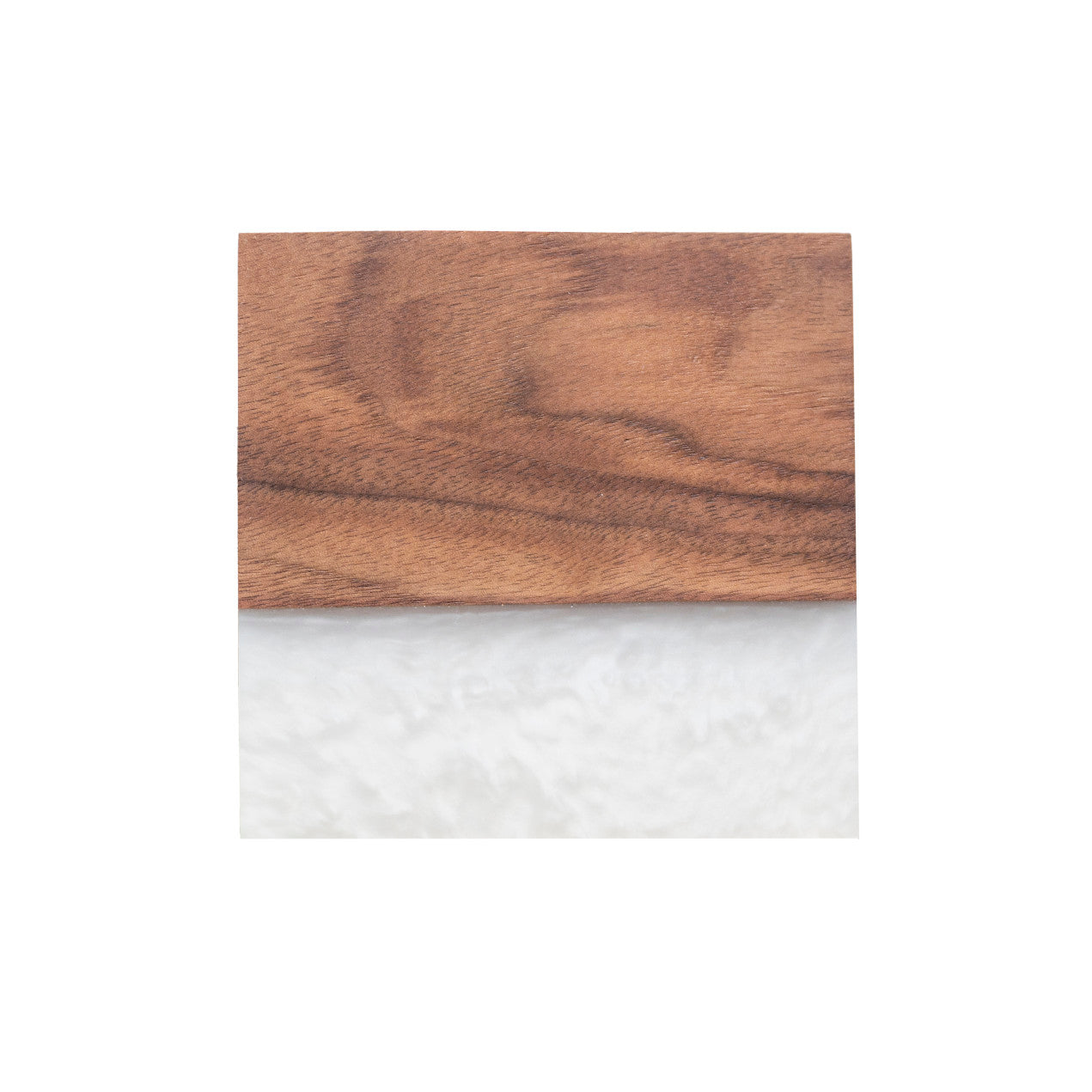Walnut Coaster with Epoxy