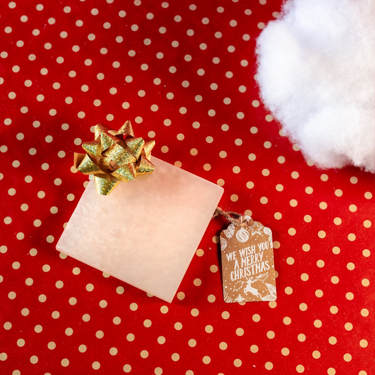 White Christmas Coaster