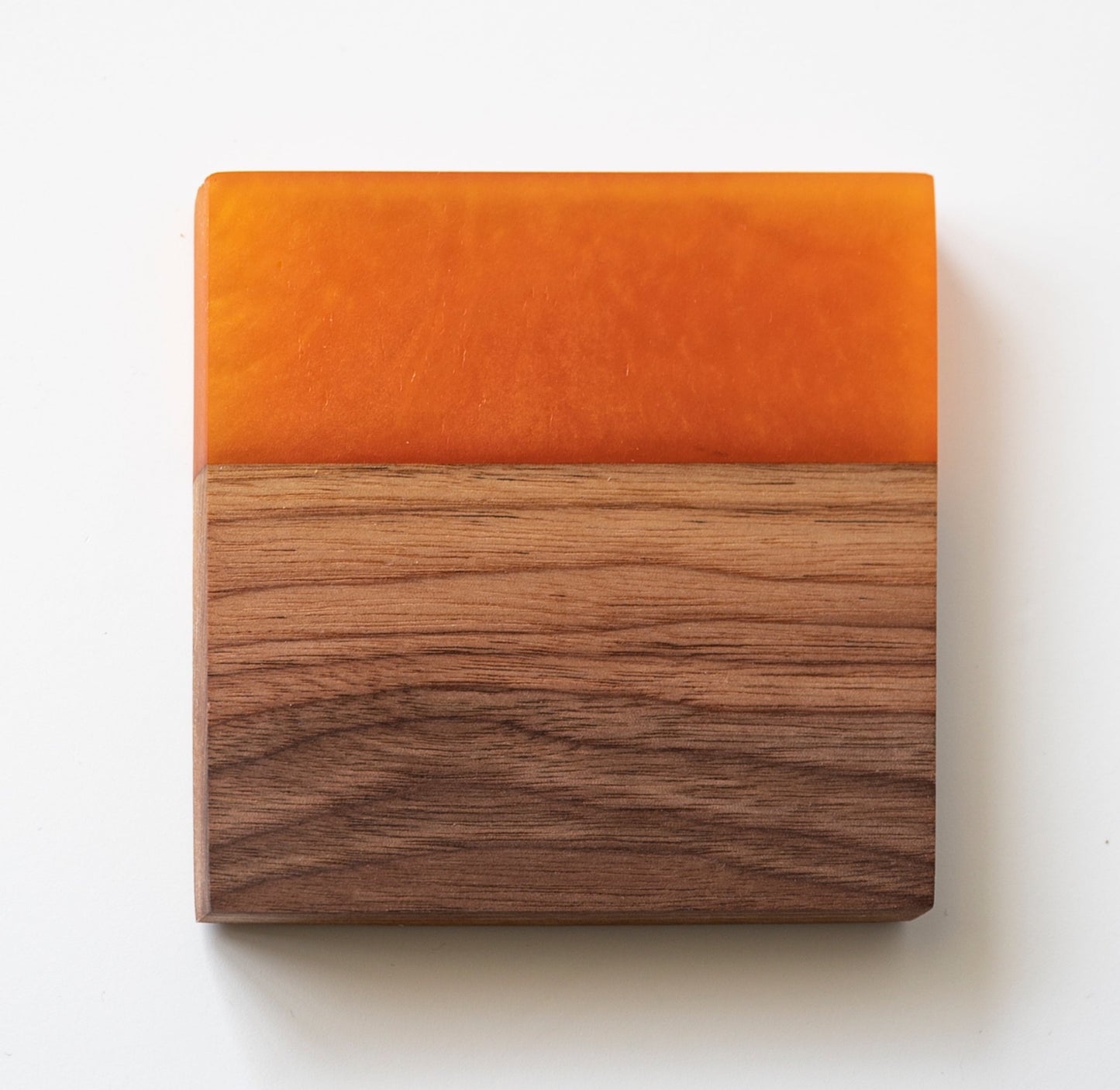 Walnut & Orange Coaster